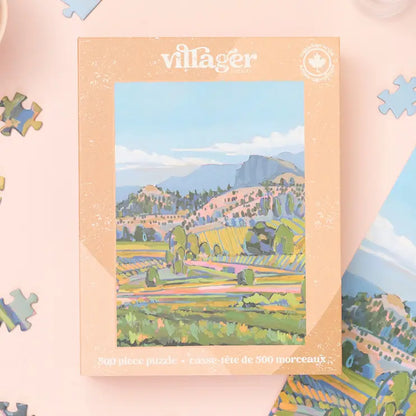 Villager Wine Country, 500-Piece Puzzle
