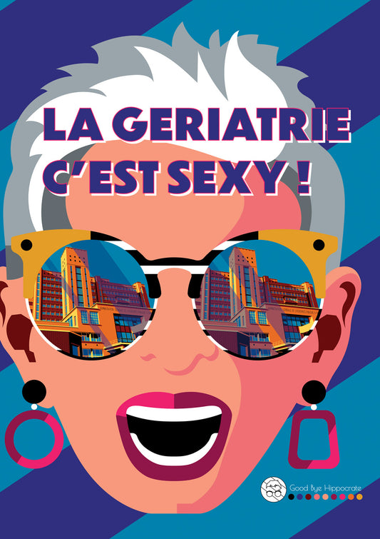 Marie-Chantal XXL Pieces - La gériatrie c'est Sexy, 500 Piece Puzzle