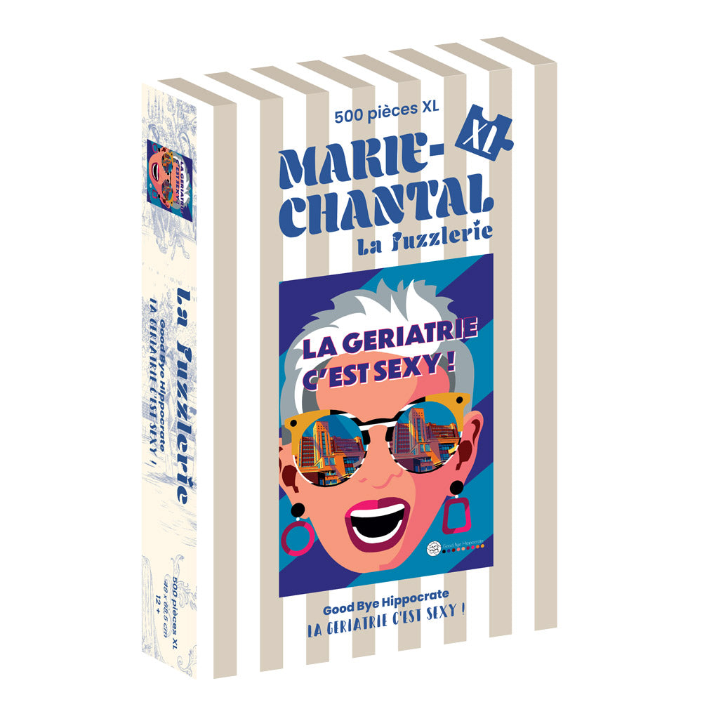 Marie-Chantal XXL Pieces - La gériatrie c'est Sexy, 500 Piece Puzzle